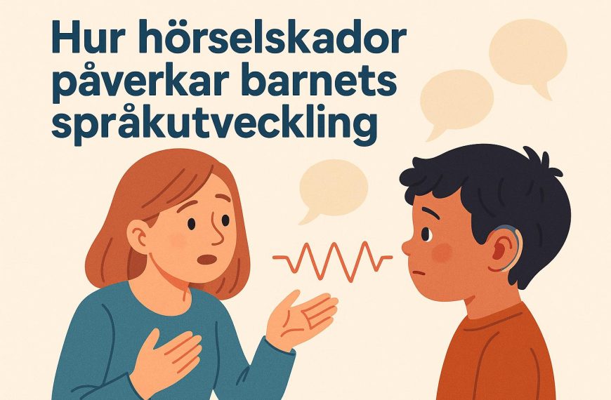 Hur hörselskador påverkar barnets språkutveckling