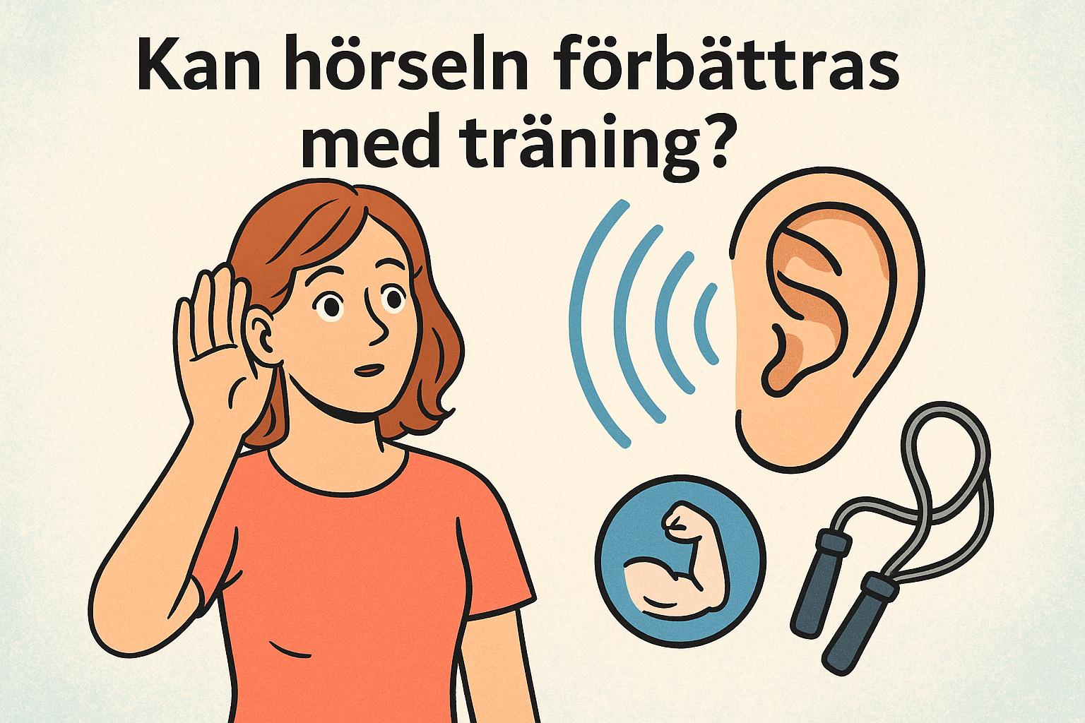 Kan hörseln förbättras med träning?
