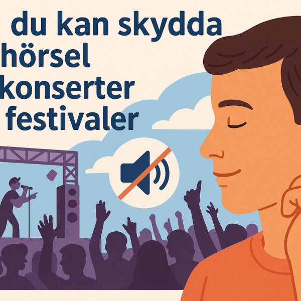Hur du kan skydda din hörsel vid konserter och festivaler