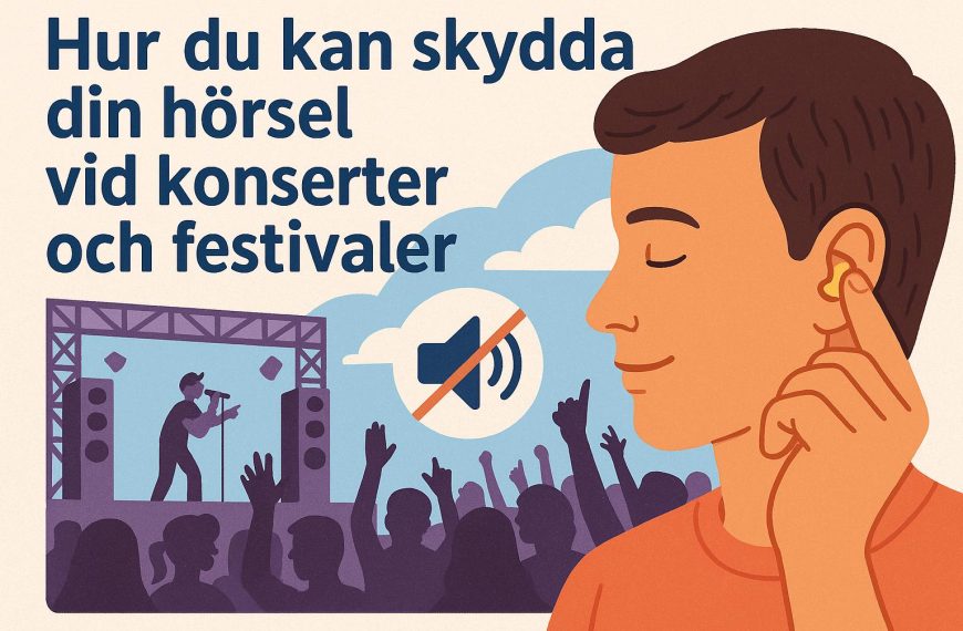 Hur du kan skydda din hörsel vid konserter och festivaler