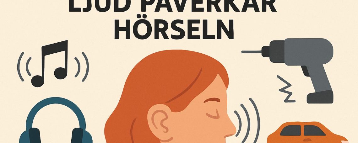 Hur olika typer av ljud påverkar hörseln