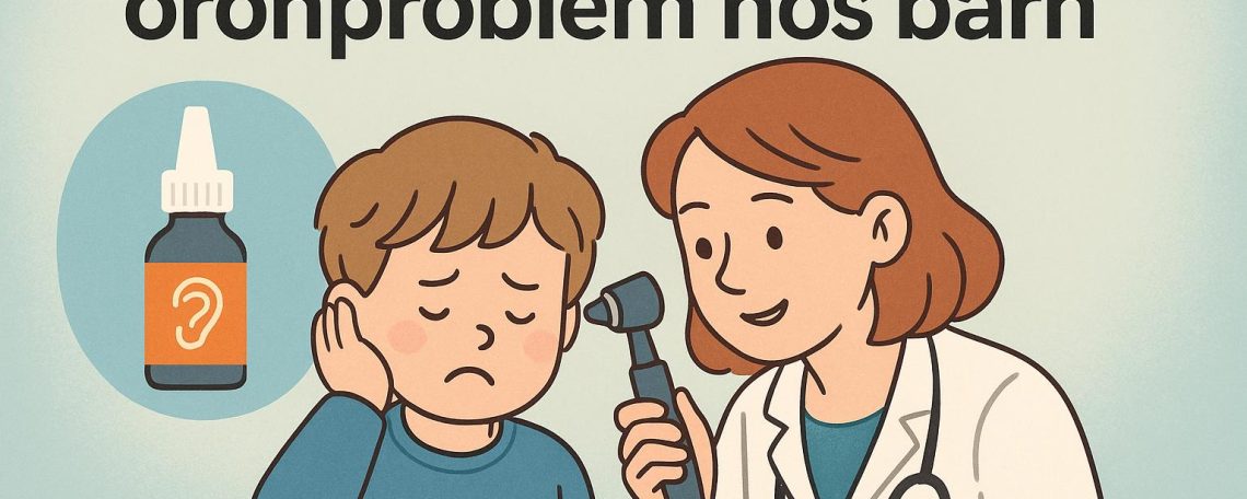 Behandling för öronproblem hos barn