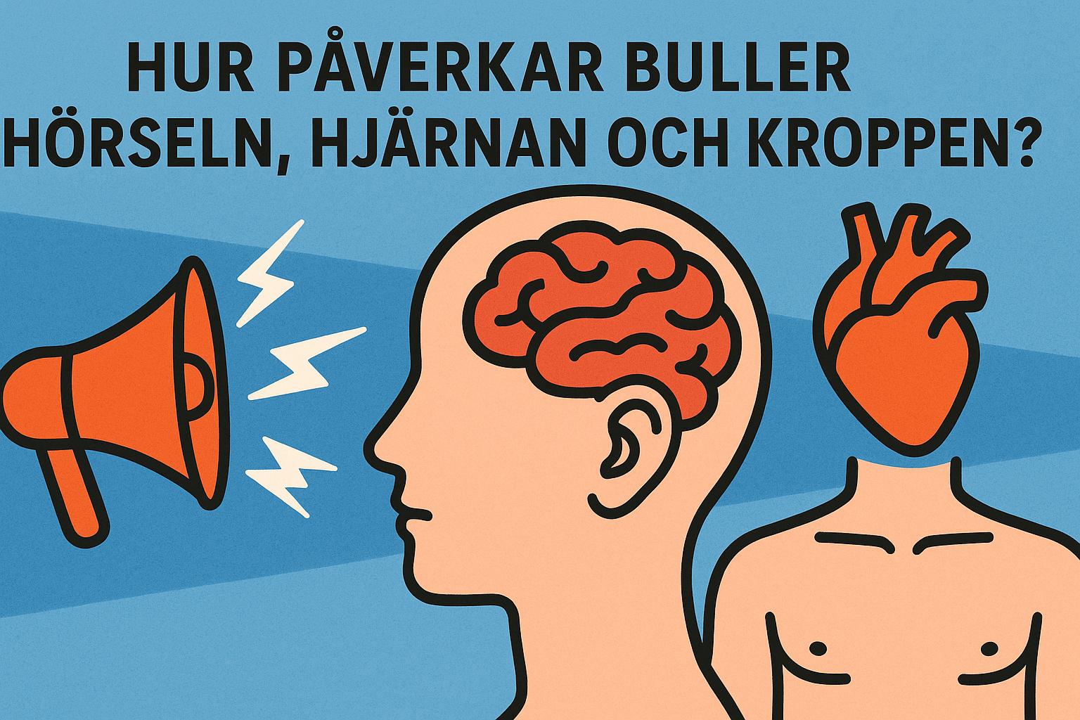Hur påverkar bullerhörseln hjärnan och kroppen?