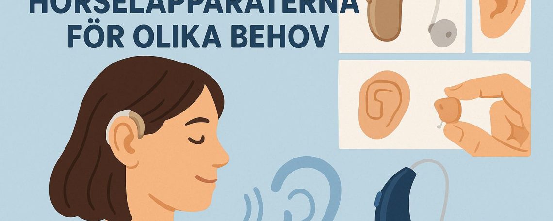 De bästa hörselapparaterna för olika behov