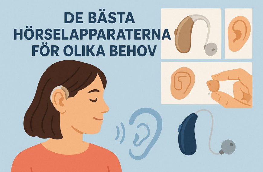 De bästa hörselapparaterna för olika behov