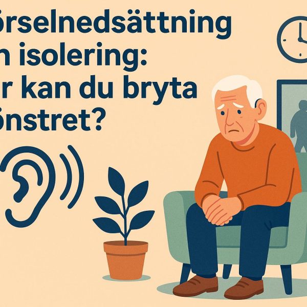 Hörselnedsättning och isolering: Hur kan du bryta mönstret?