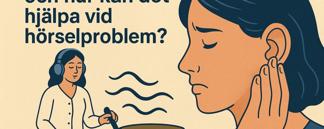 Vad är ljudterapi och hur kan det hjälpa vid hörselproblem?