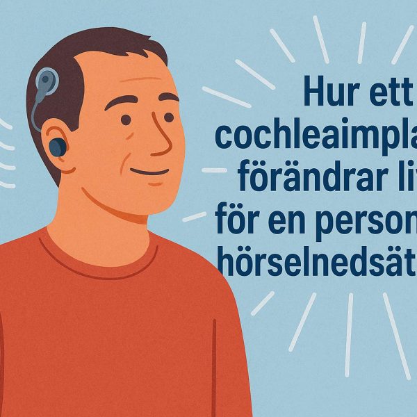 Hur en cochleaimplantat förändrar livet för en person med hörselnedsättning