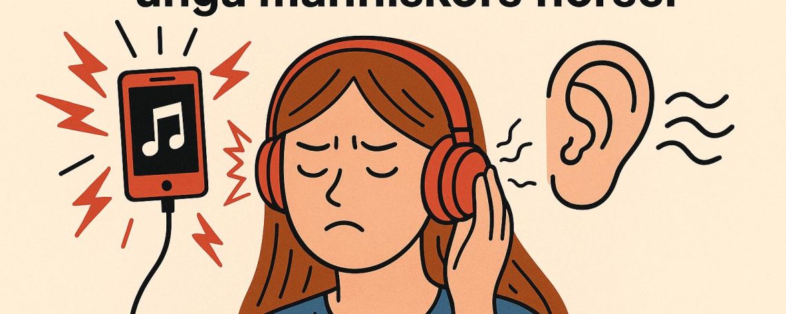 Hur ljudnivåer påverkar unga människors hörsel