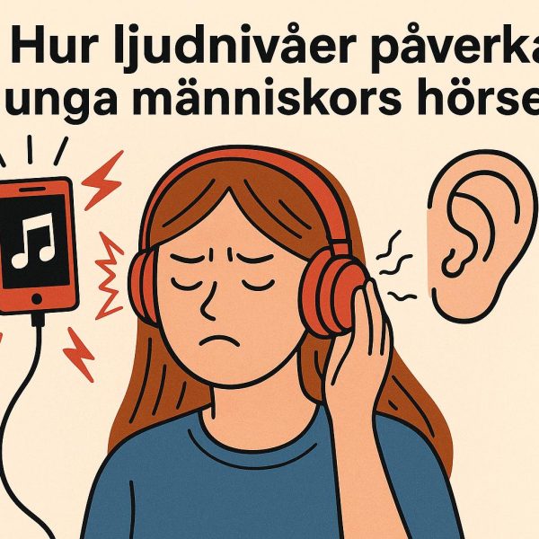 Hur ljudnivåer påverkar unga människors hörsel