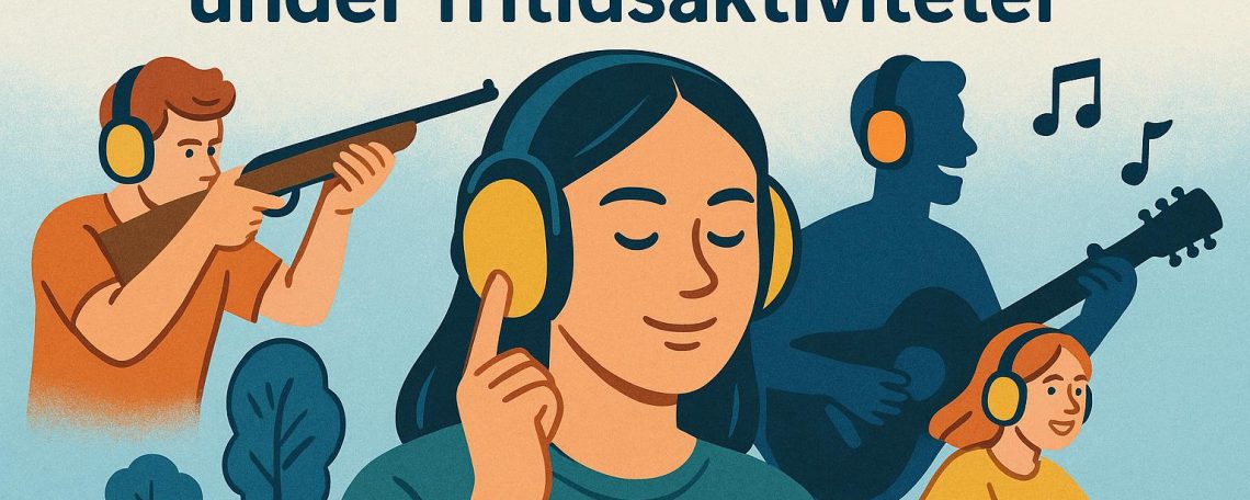 Så skyddar du din hörsel under fritidsaktiviteter