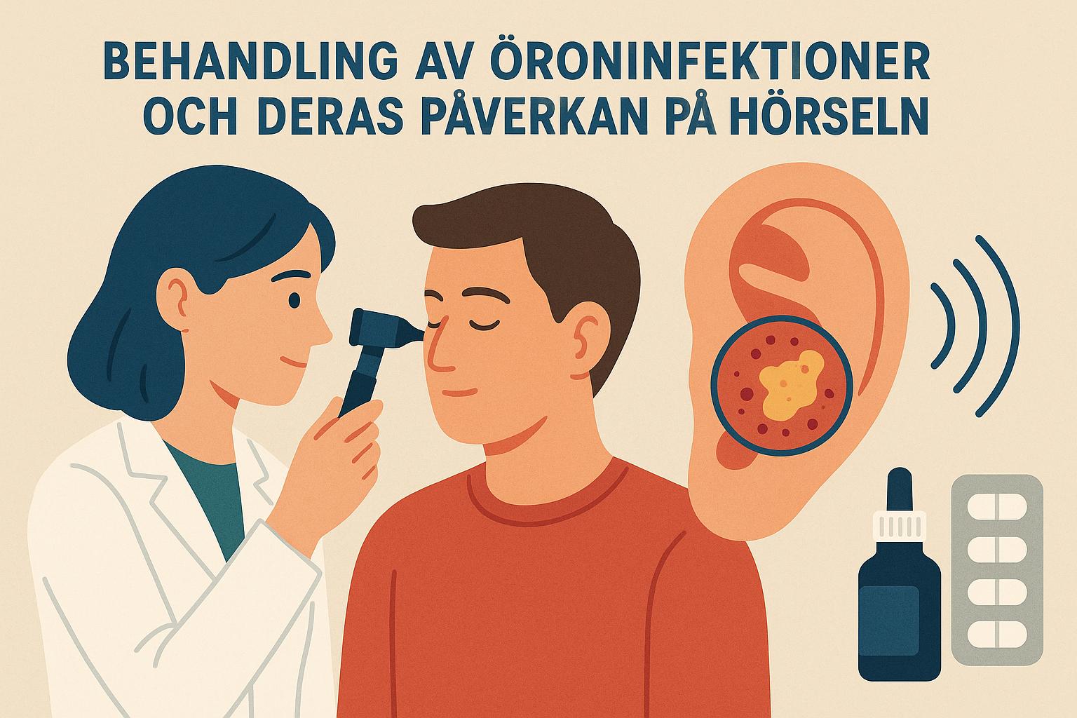 Behandling av öroninfektioner och deras påverkan på hörseln
