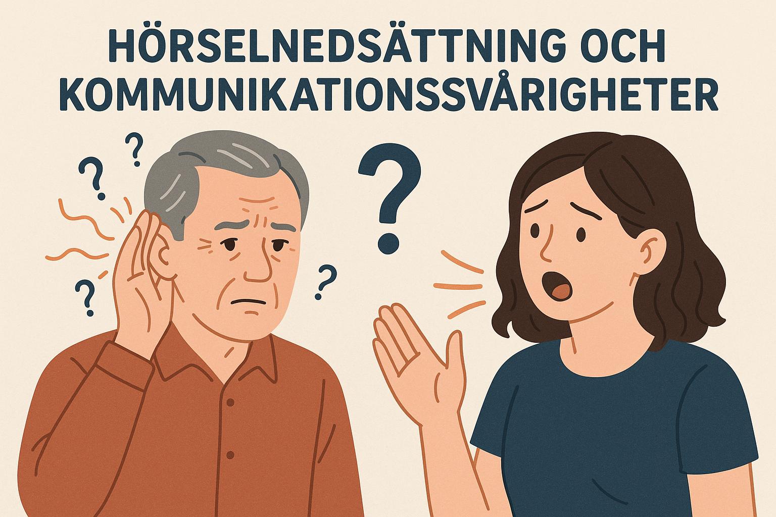Hörselnedsättning och kommunikationssvårigheter