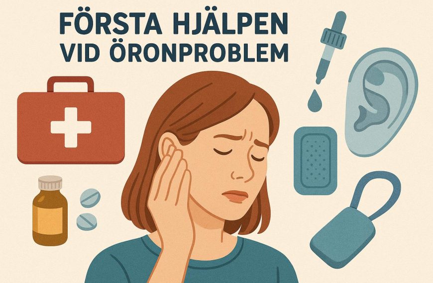 Första hjälpen vid öronproblem