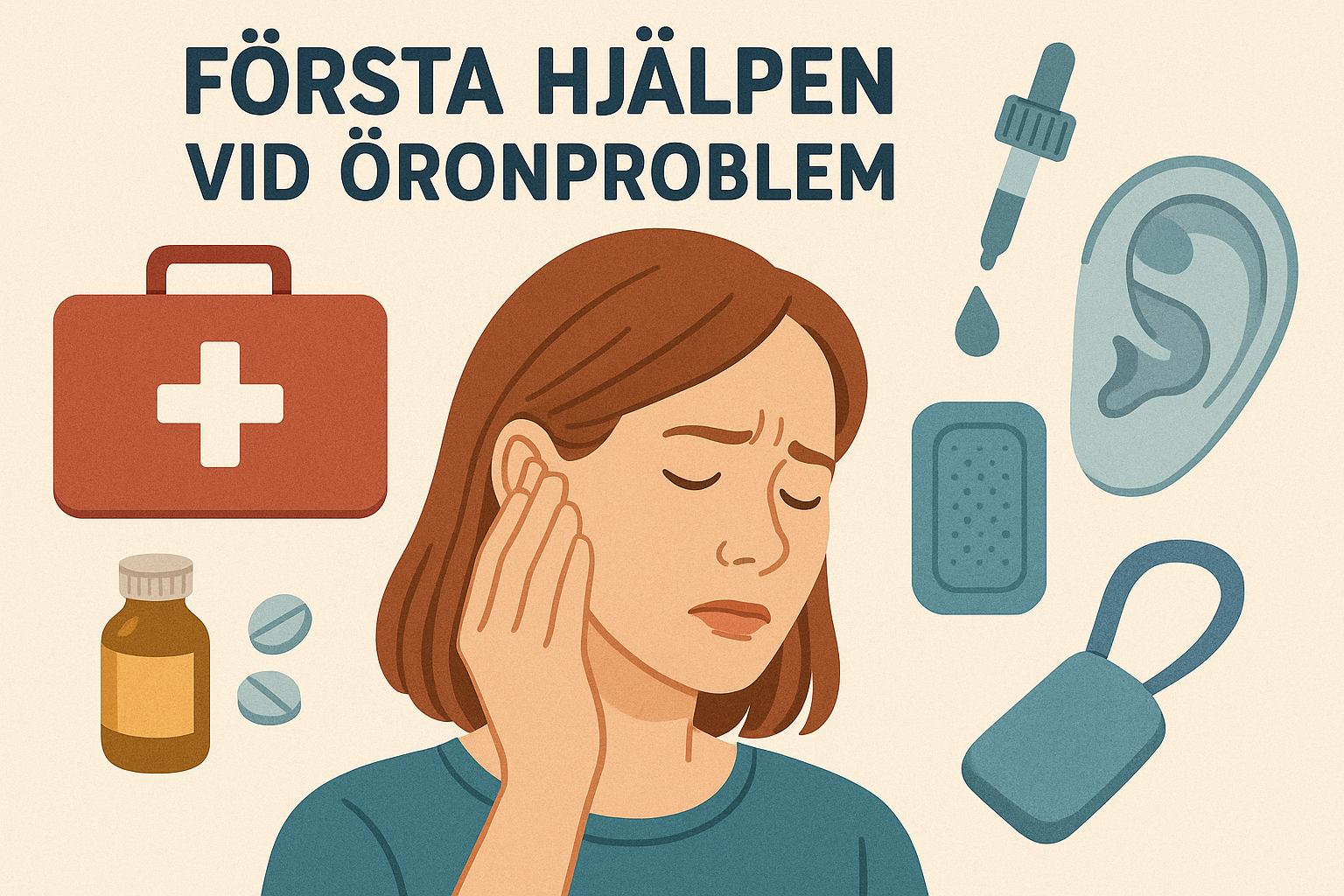 Första hjälpen vid öronproblem