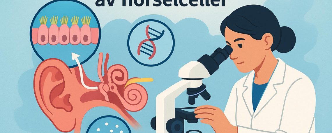 Ny forskning om regenerering av hörselceller