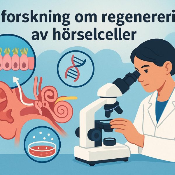 Ny forskning om regenerering av hörselceller