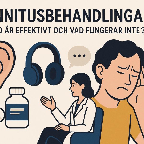 Tinnitusbehandlingar: Vad är effektivt och vad fungerar inte?