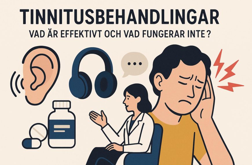 Tinnitusbehandlingar: Vad är effektivt och vad fungerar inte?