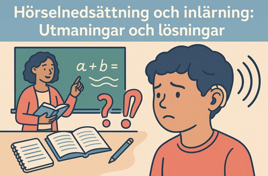Hörselnedsättning och inlärning: Utmaningar och lösningar