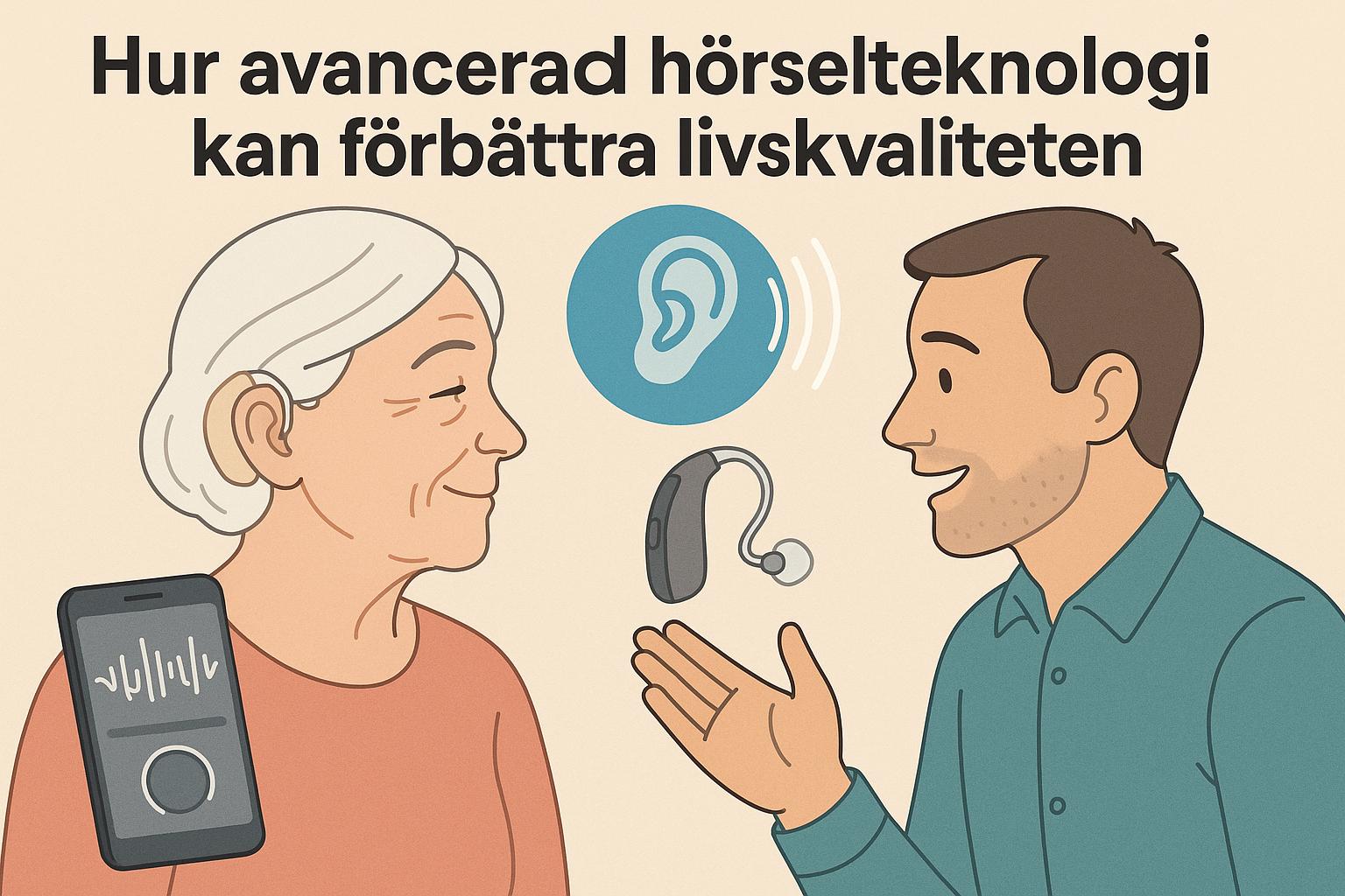 Hur avancerad hörselteknologi kan förbättra livskvaliteten
