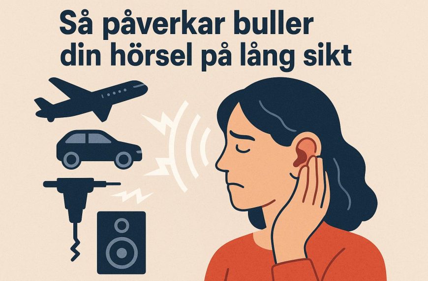 Så påverkar buller din hörsel på lång sikt