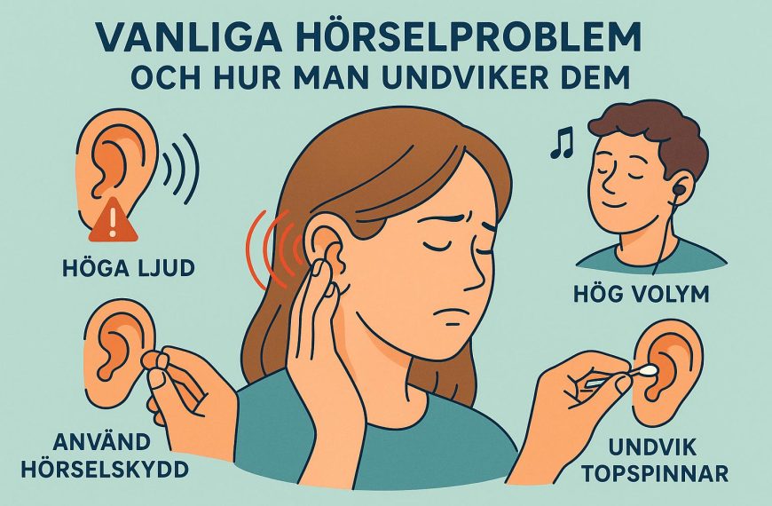 Vanliga hörselproblem och hur man undviker dem