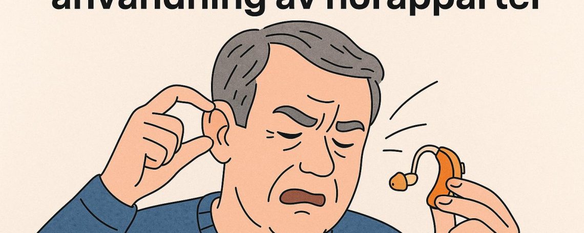 Vanliga misstag vid användning av hörapparater